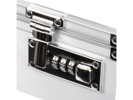 ALUMAXX Valise pour pilotes 'OMEGA', aluminium, argent