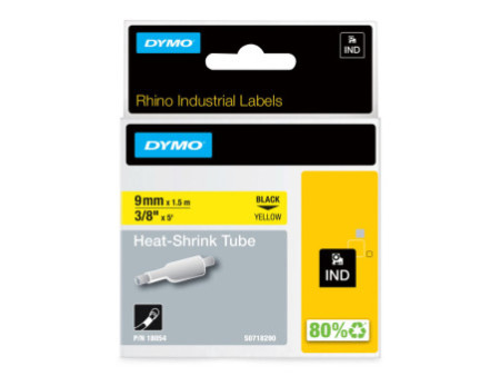 DYMO RHINO Etiquette industrielle thermorétractable