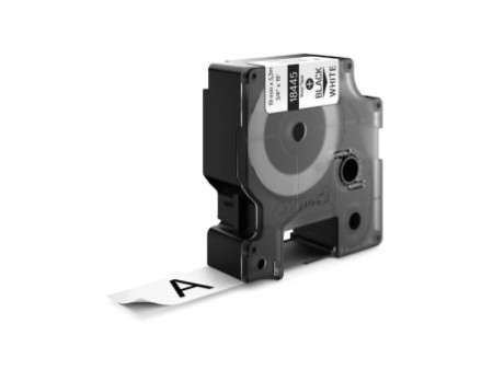 DYMO RHINO Etiquette industrielle en vinyle noir/blanc