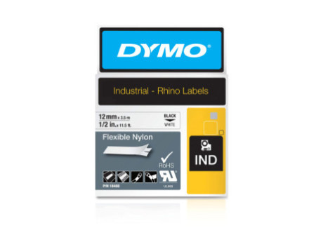 DYMO RHINO Etiquette industrielle souple en nylon
