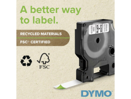 DYMO RHINO Etiquette industrielle en polyester métallique