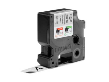 DYMO RHINO Etiquette industrielle en polyester métallique