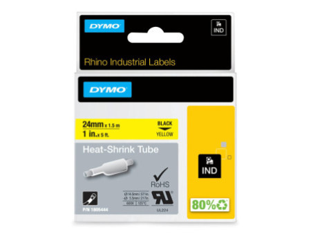DYMO RHINO Etiquette industrielle thermorétractable
