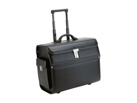 Alassio Valise pour pilotes 'MONDO', similicuir, noir