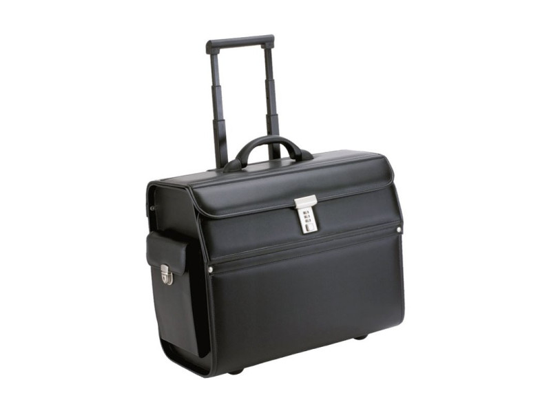 Alassio Valise pour pilotes 'MONDO', similicuir, noir