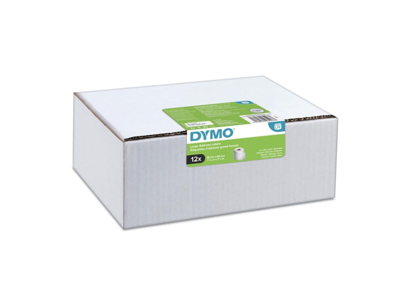 DYMO Grande étiquette d'adresse LabelWriter, 89 x 36 mm