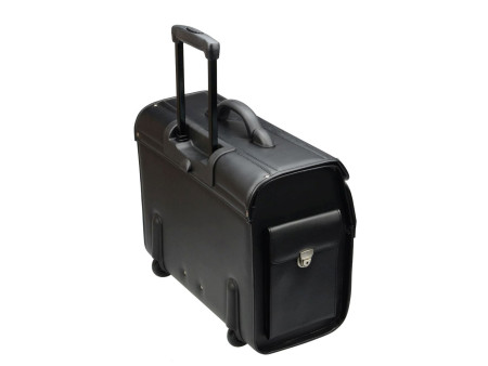Alassio Valise pour pilotes 'MONDO', similicuir, noir