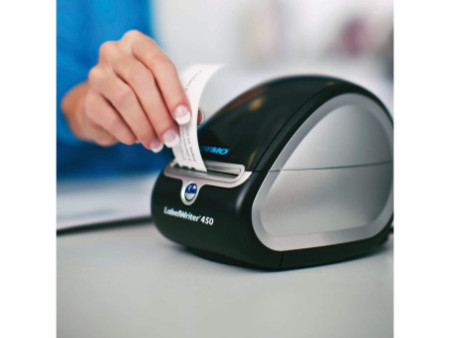 DYMO Etiquette d'adresse LabelWriter, 89 x 28 mm, blanc