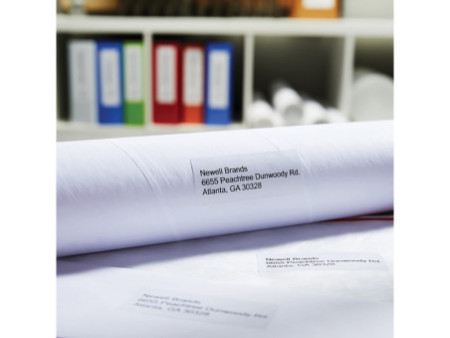 DYMO Etiquette d'adresse LabelWriter, 89 x 36 mm, blanc