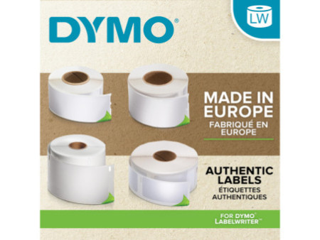 DYMO Etiquette d'adresse LabelWriter, 89 x 36 mm transparent