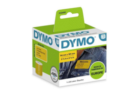 DYMO Etiquette d'expédition LabelWriter, 54 x 101 mm, jaune