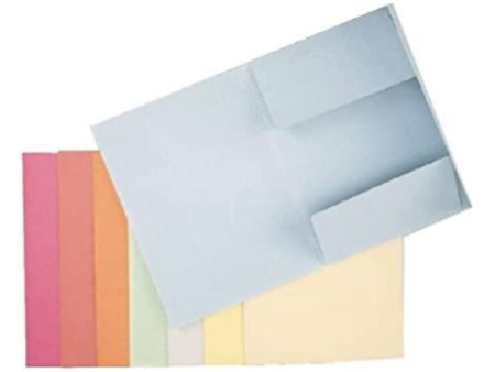 Esselte Chemise-trieur, A4, carton Manila, 275 g/m2, bleu