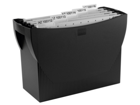 HAN Boîte pour dossiers suspendus SWING, plastique, noir