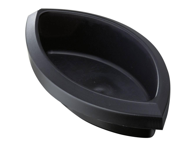 HAN Insert corbeille à papier PP, 1 L, sans couvercle, noir