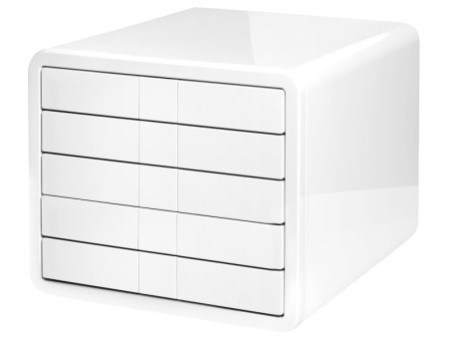 HAN Module de classement i-Box, 5 tiroirs, blanc