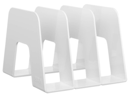 HAN Porte-revues SORTER, A4, 3 compartiments, blanc