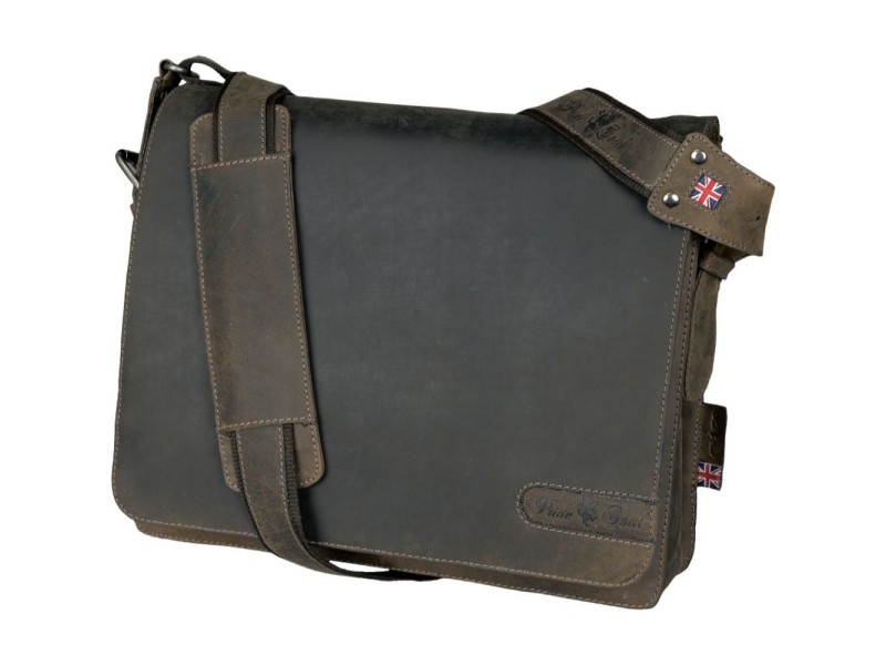 PRIDE&SOUL Sac à bandoulière 'CANDY', cuir, marron
