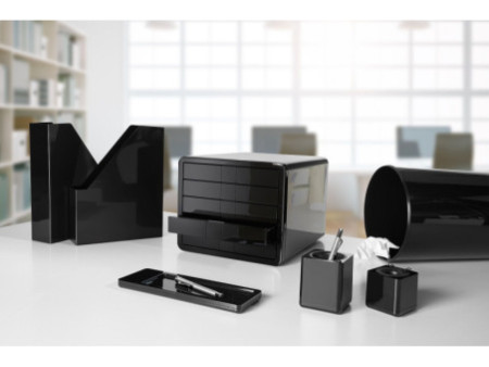 HAN Distributeur de trombones i-Line, plastique, noir