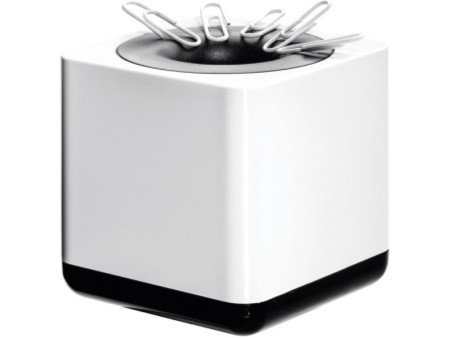 HAN Distributeur de trombones i-Line, plastique, blanc/noir