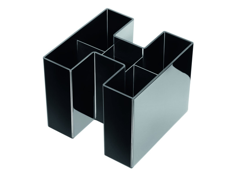 HAN Multipot à crayons BRAVO, 5 compartiments, noir