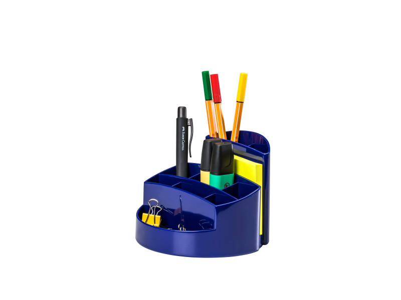 HAN Multipot à crayons RONDO, polystyrène, bleu