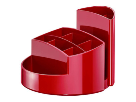 HAN Multipot à crayons RONDO, polystyrène, rouge