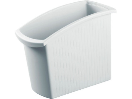HAN Corbeille à papier MONDO, PP, 18 litres, gris clair