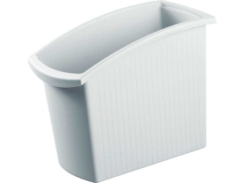 HAN Corbeille à papier MONDO, PP, 18 litres, gris clair