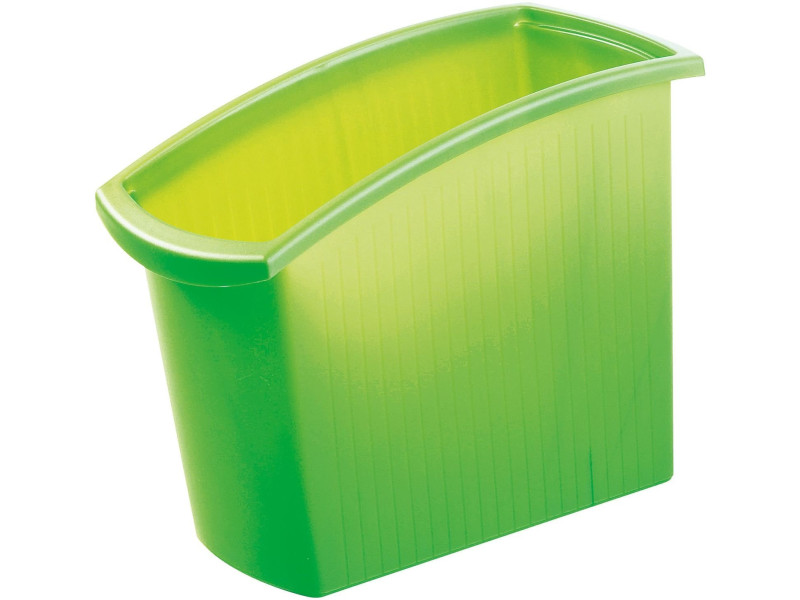 HAN Corbeille à papier MONDO, PP, 18 litres,vert translucide