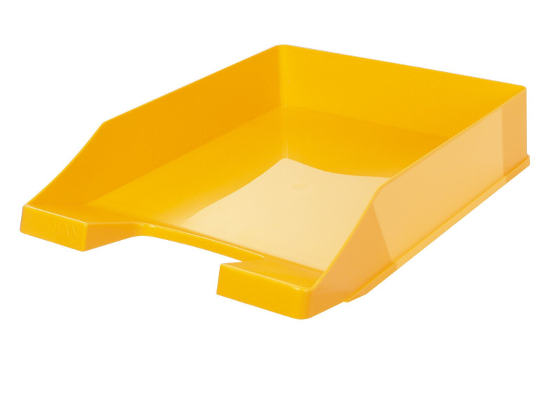 HAN Corbeille à courrier KLASSIK, A4, polystyrène, jaune