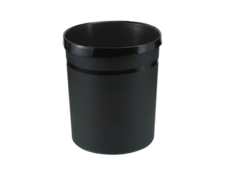 HAN Corbeille à papier GRIP, PP, 18 litres, noir