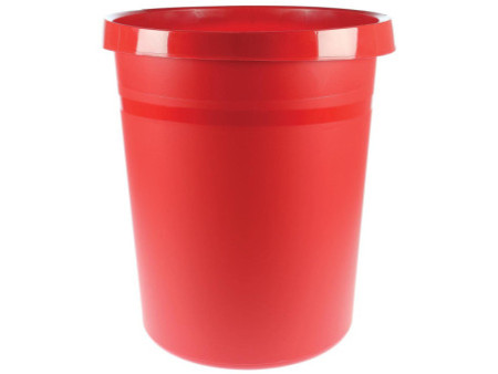 HAN Corbeille à papier GRIP, PP, 18 litres, rouge