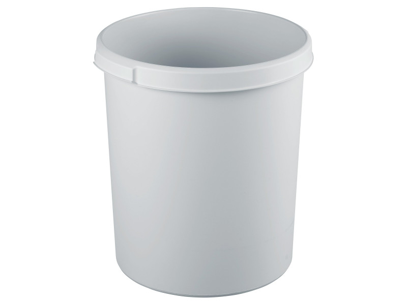 HAN Corbeille à papier KLASSIK, PP, 30 litres, gris clair