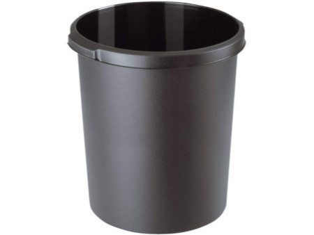 HAN Corbeille à papier KLASSIK, PP, 30 litres, noir