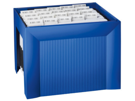 HAN Bac pour dossiers suspendus KARAT, bleu