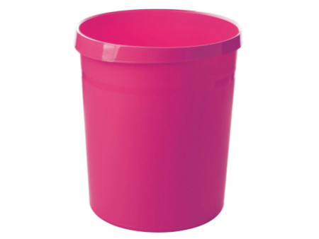 HAN Corbeille à papier GRIP TREND COLOURS, PP, 18 L, rose