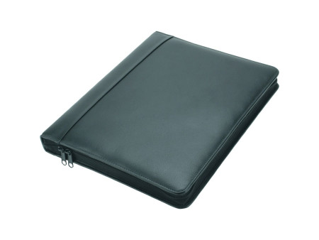 Alassio Serviette classeur 'MONZA', A4, similicuir, noir
