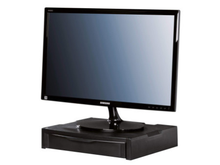HAN Support pour écran & imprimante MONITOR STAND, noir
