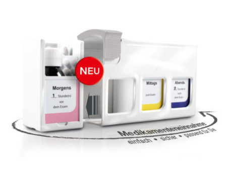 HAN Pilulier 'medi Timer', module de base, blanc