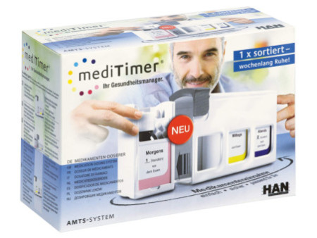 HAN Pilulier 'medi Timer', module de base, blanc
