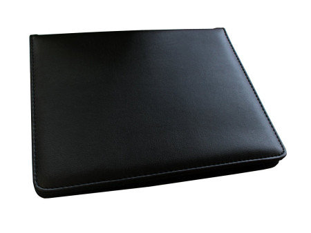 Alassio Serviette classeur 'BENACO', A5, similicuir, noir