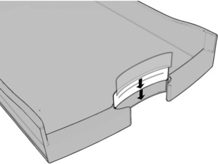 HAN Module de rangement IMPULS 2.0, 4 tiroirs ouverts, noir