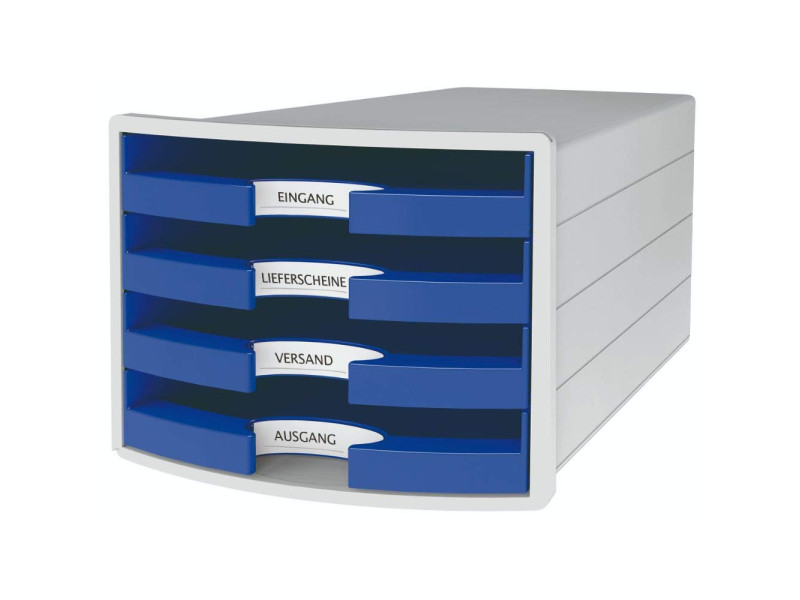 HAN Module de rangement IMPULS 2.0, 4 tiroirs ouverts, gris