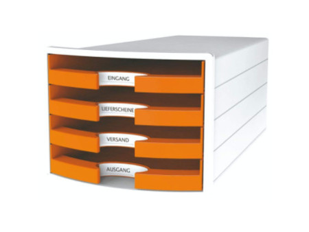 HAN Module de rangement IMPULS 2.0, 4 tiroirs ouverts, blanc