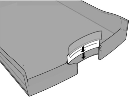 HAN Module de rangement IMPULS 2.0, 4 tiroirs ouverts, blanc