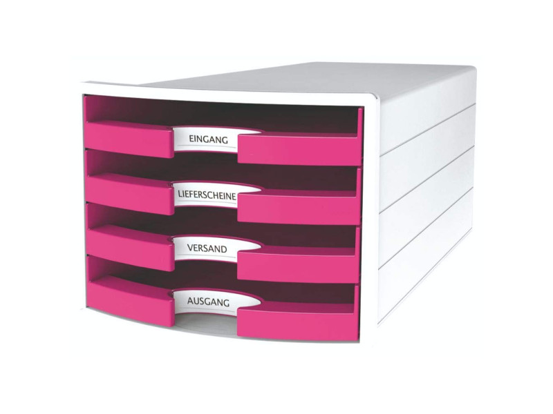 HAN Module de rangement IMPULS 2.0, 4 tiroirs ouverts, blanc