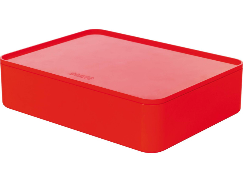 HAN Boîte de rangement SMART-ORGANIZER ALLISON, cherry red