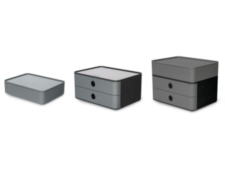 HAN Boîte de rangement SMART-ORGANIZER ALLISON, granite grey