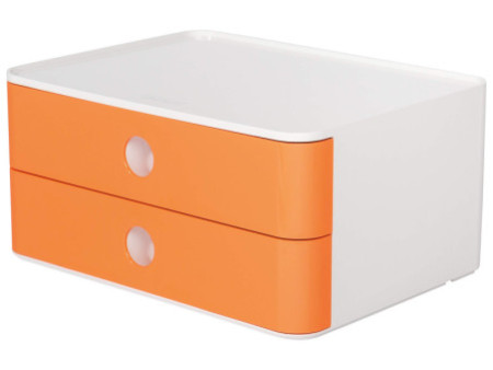 HAN Module de rangement SMART-BOX 'ALLISON', apricot orange