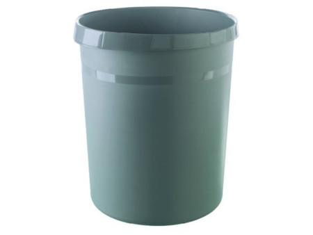 HAN Corbeille à papier GRIP KARMA, plastique, 18 L, noir